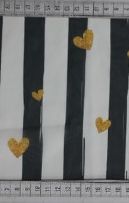 Beyaz Baskılı Likralı Tül Üzeri Yerli Dantel - 150 cm