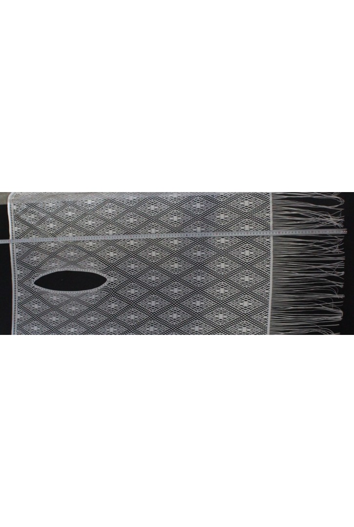 Sakallı İnce Desen Yelek Dantel