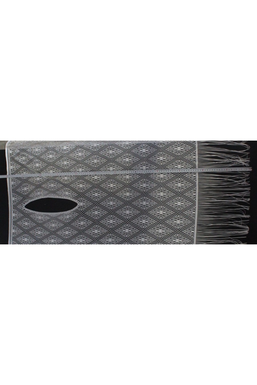 Sakallı İnce Desen Yelek Dantel