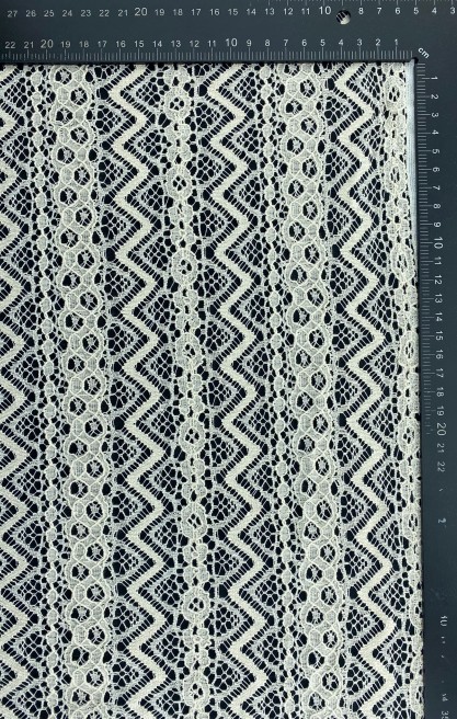 Fikseli Pamuk Naylon Dantel