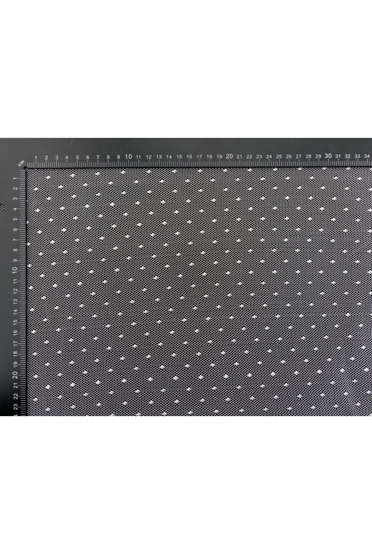 Pembe Puantiyeli Tül