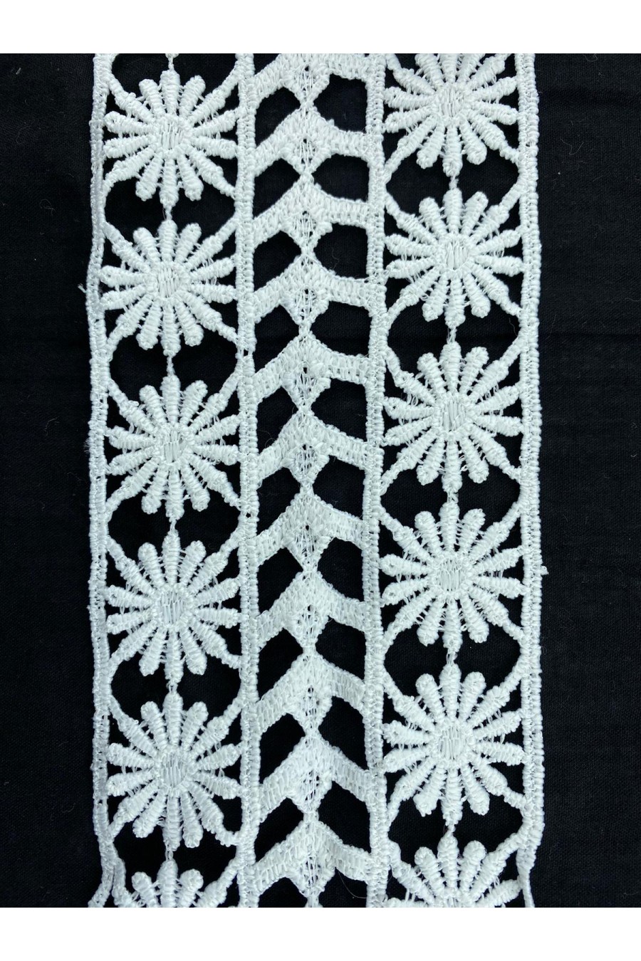 Yerli Hologramlı Ham Güpür Brode Bant