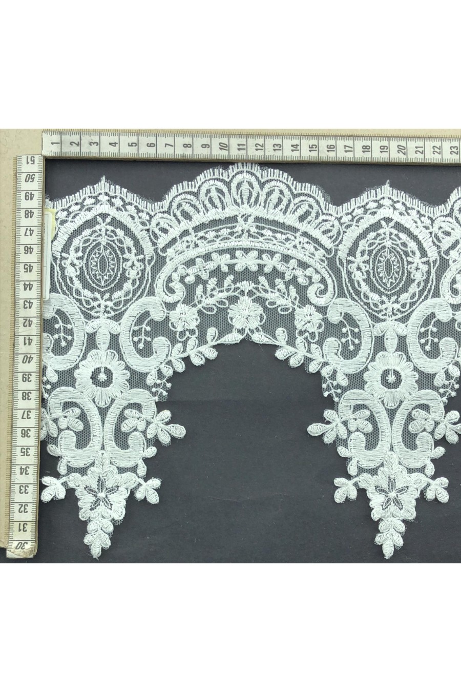 4439-METRE 4439 BRODE/İTHAL/BANT/POLYESTER/KORDLU/B24389-1/SİYAH