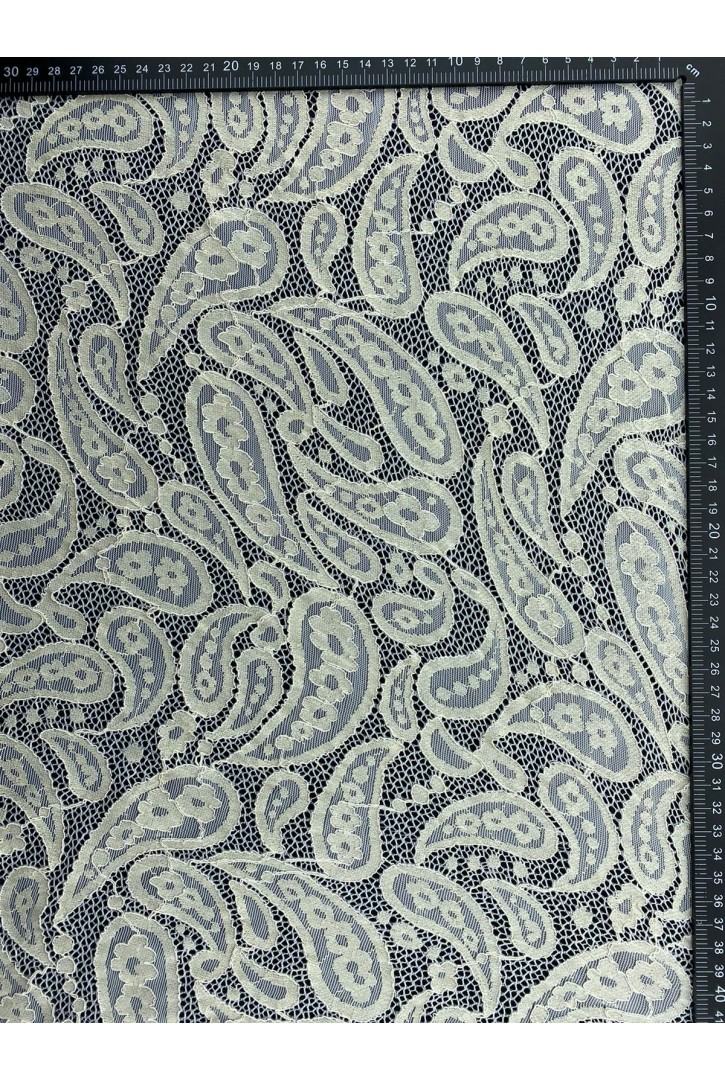 Likrasız Fikseli Pamuk Naylon Dantel, İthal