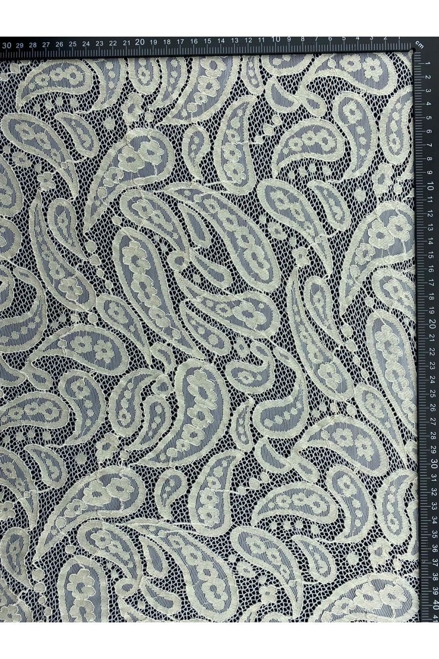 Likrasız Fikseli Pamuk Naylon Dantel, İthal