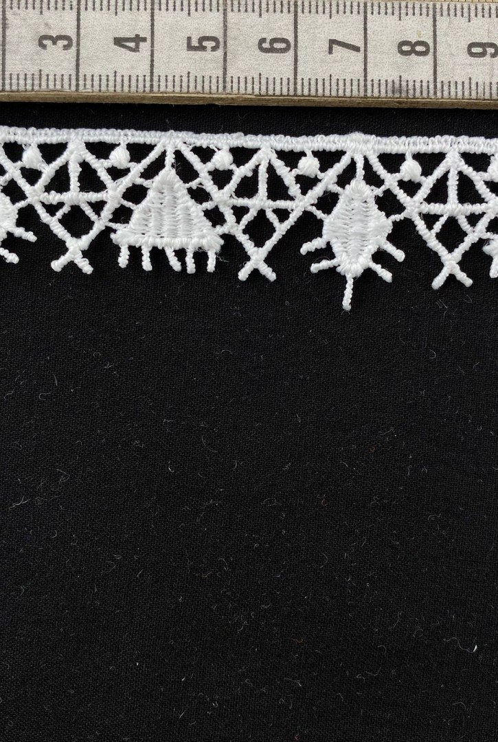 Ham Pamuk Güpür Brode Bant