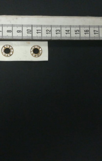 Ekru Taşlı Kuşgözlü İthal Şerit Bant