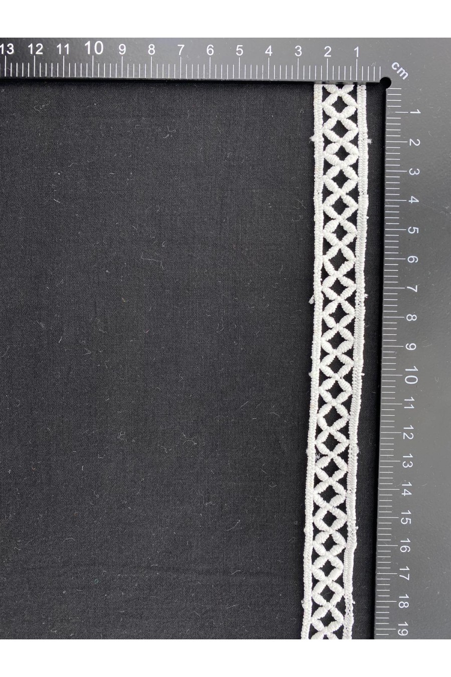 Bej Güpür Bant Brode