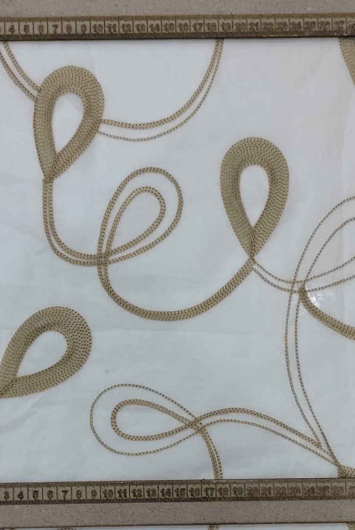 17325  VUAL/YERLİ/LEZ/PAMUK POLYESTER/SÜZENELİ İŞLEME/KASAR ZEMİN/BENETTON YEŞİLİ İP