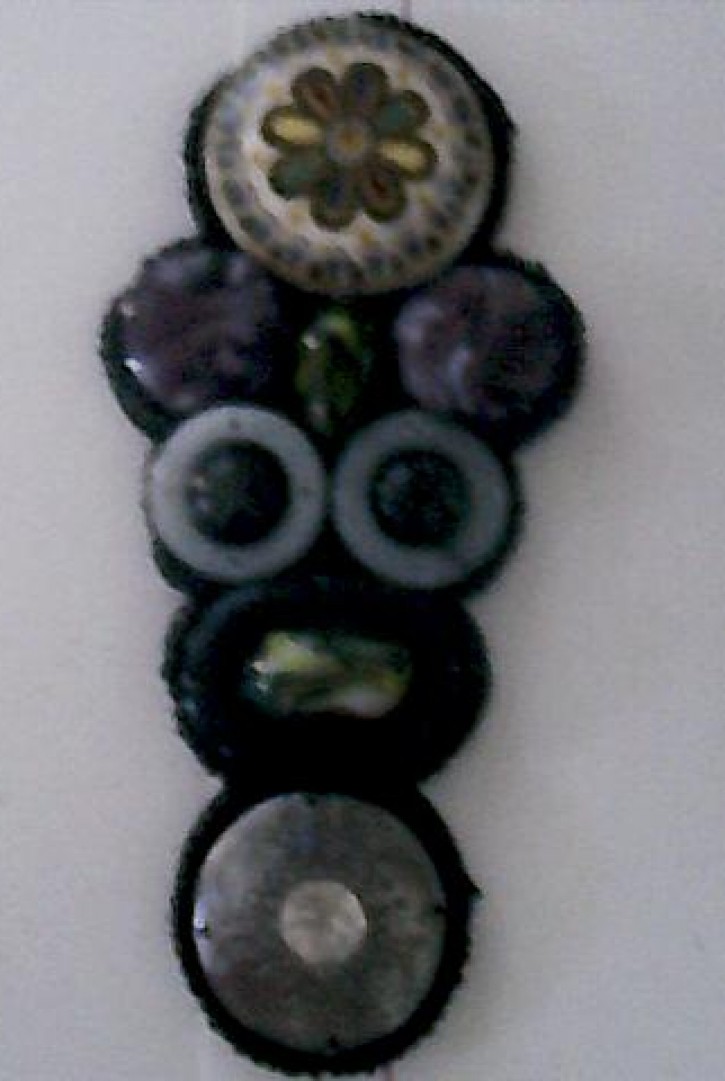 Etnik Renkli İthal Apolet Broş