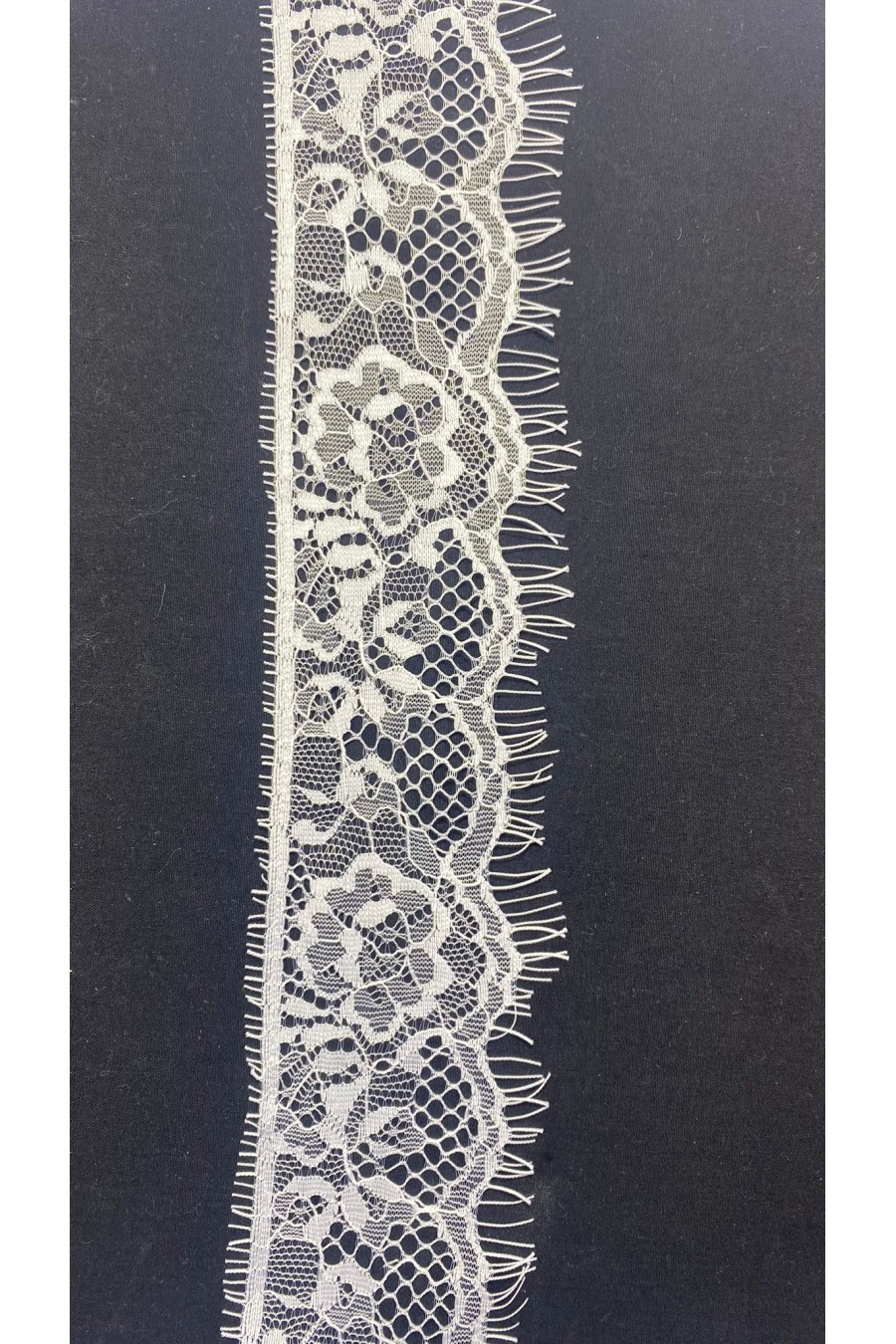 Ham Sakallı Naylon Dantel Bant, İthal