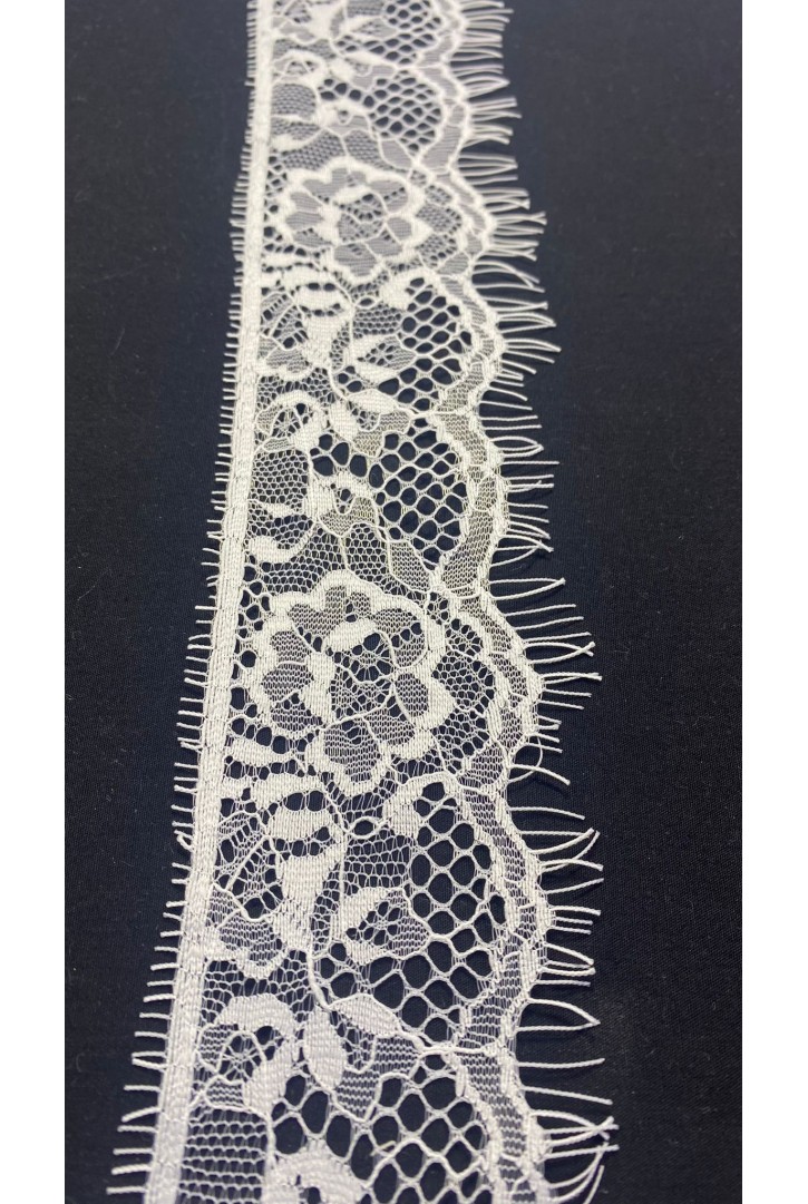 Ham Sakallı Naylon Dantel Bant, İthal