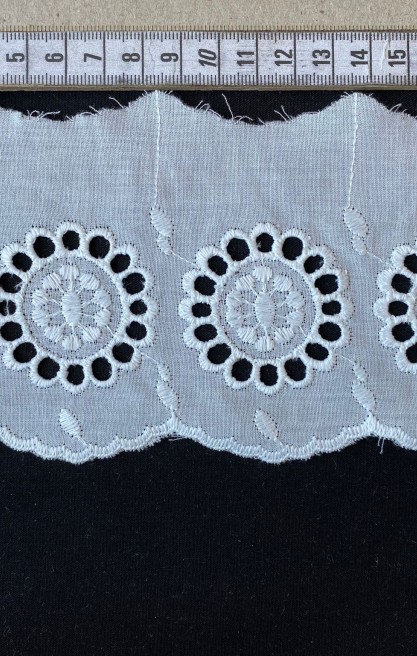 Kasar İşlemli Mat Polyester Vual Brode Bant