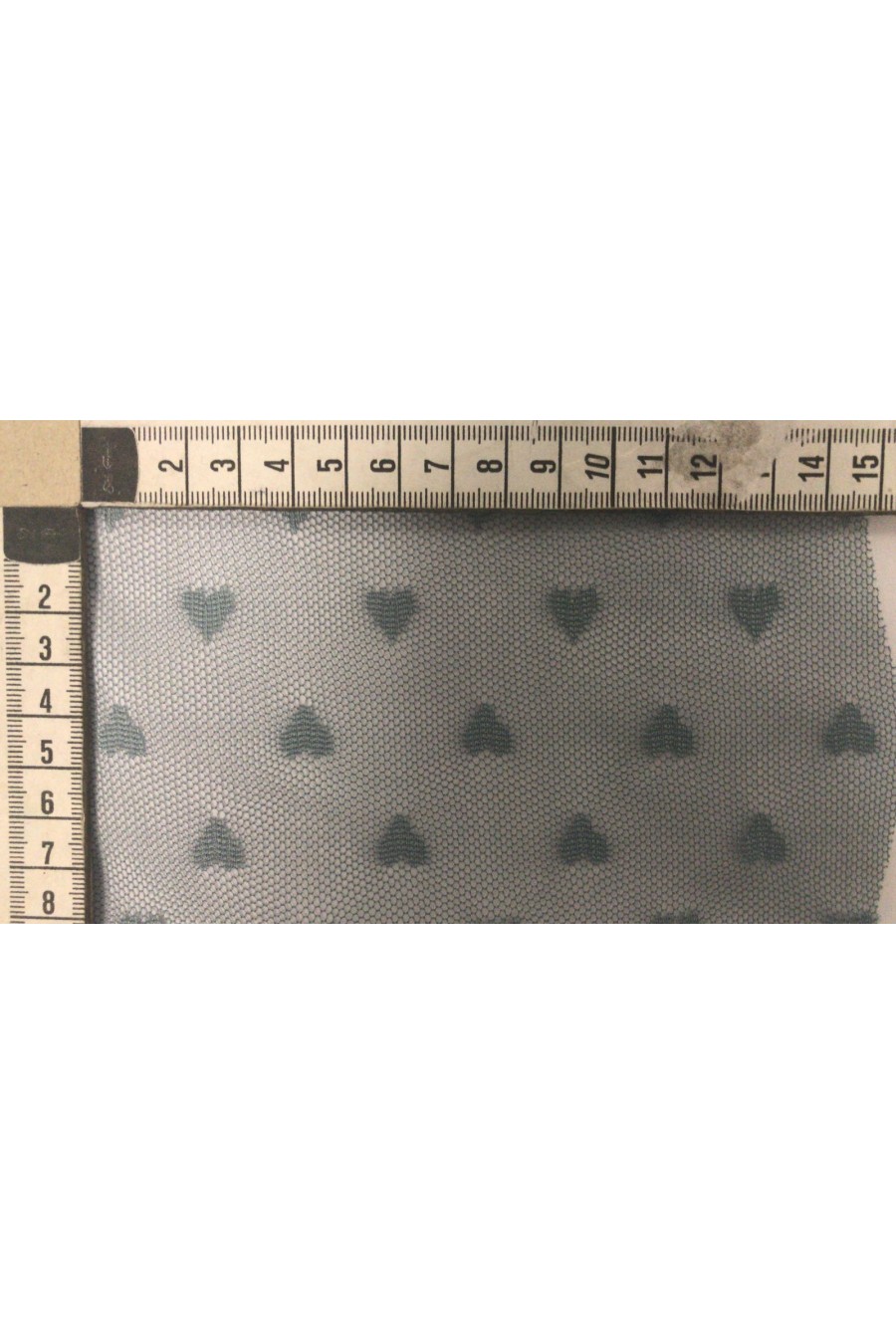 Kırmızı Tül Üzeri Yerli Polyester Dantel