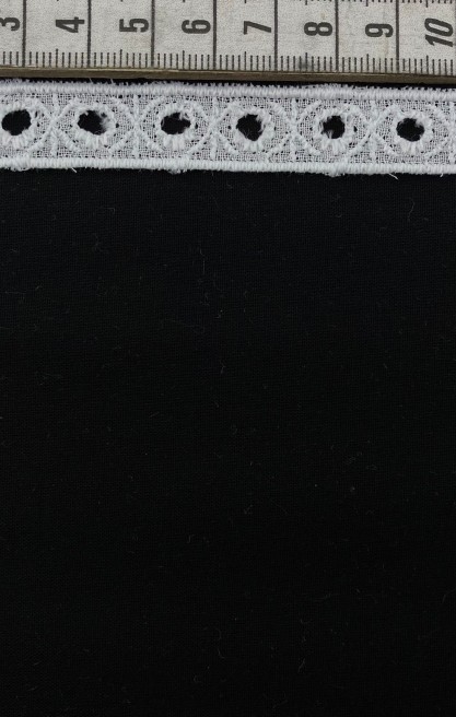 1,5 cm Kasar İşlemeli Terikoton Yerli Brode Bant