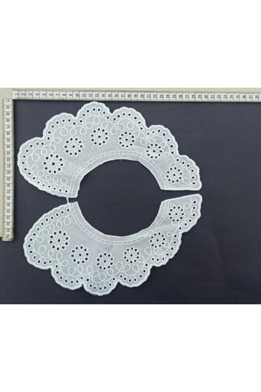 L-XL Terikoton Mat Polyester Bohrerli Brode Yaka, Yerli