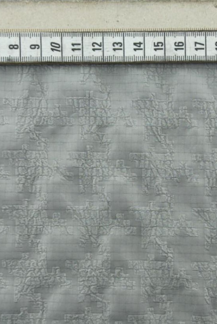 Lila Likralı Deri Kumaş - Yerli Polyester (11384)