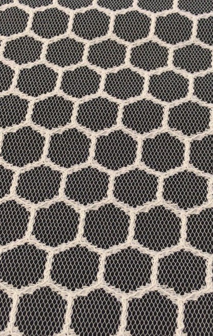 7995 DANTEL/YERLİ/LEZ/FİLE/MAT POLYESTER/RİJİT/BEYAZ