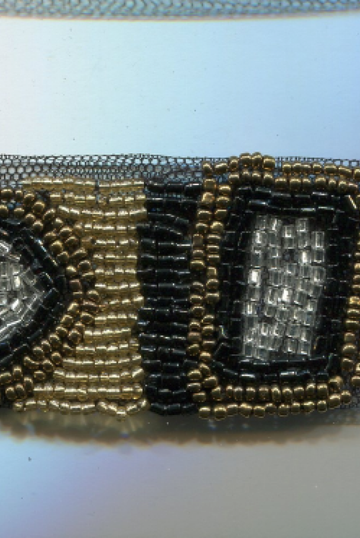 Renkli Boncuklu Şerit Aksesuar - 2313 Model