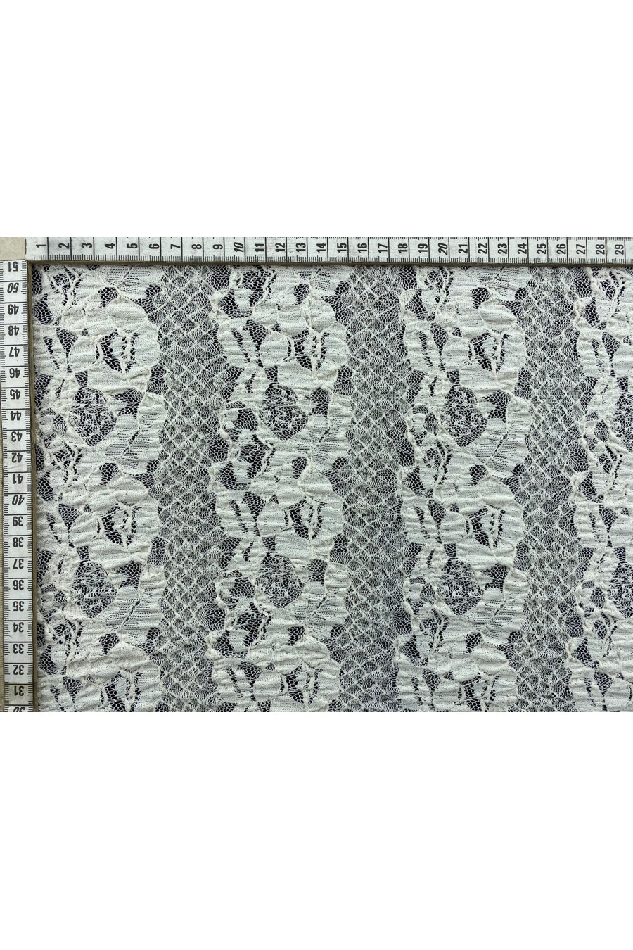 13156 DANTEL/YERLİ/LEZ/POLYESTER LİKRA/AÇIK BEJ/150 CM