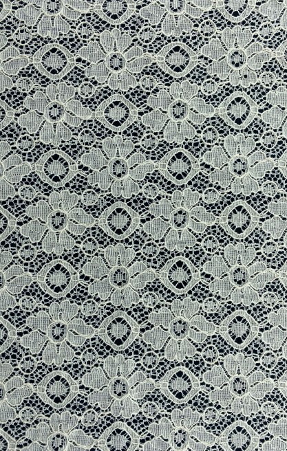 Mint Renk Pamuk Naylon Dantel