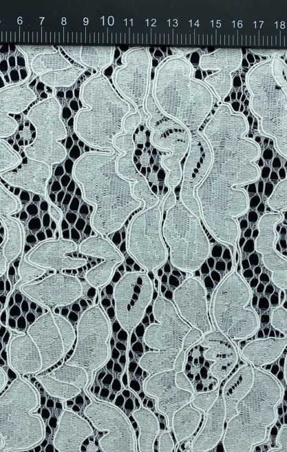 Fiksli Polyester Dantel Kumaş