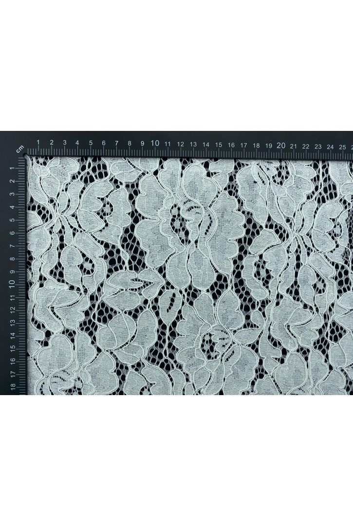 Fiksli Polyester Dantel Kumaş