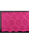 Fuşya Bohrerli Pamuk Vual İthal Brode