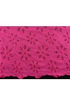 Fuşya Bohrerli Pamuk Vual İthal Brode