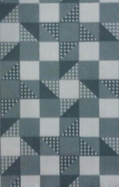 Beyaz Baskılı Likralı Tül Üzeri Yerli Dantel - 150 cm