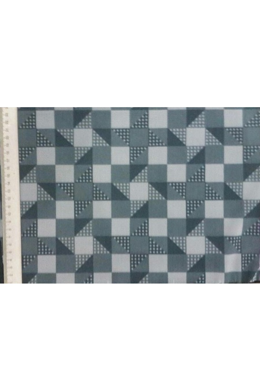 Beyaz Baskılı Likralı Tül Üzeri Yerli Dantel - 150 cm