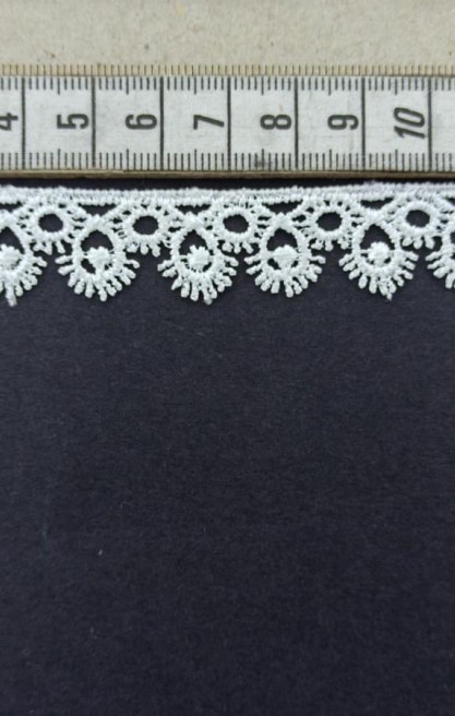 1.5 cm Ham Güpür Bant