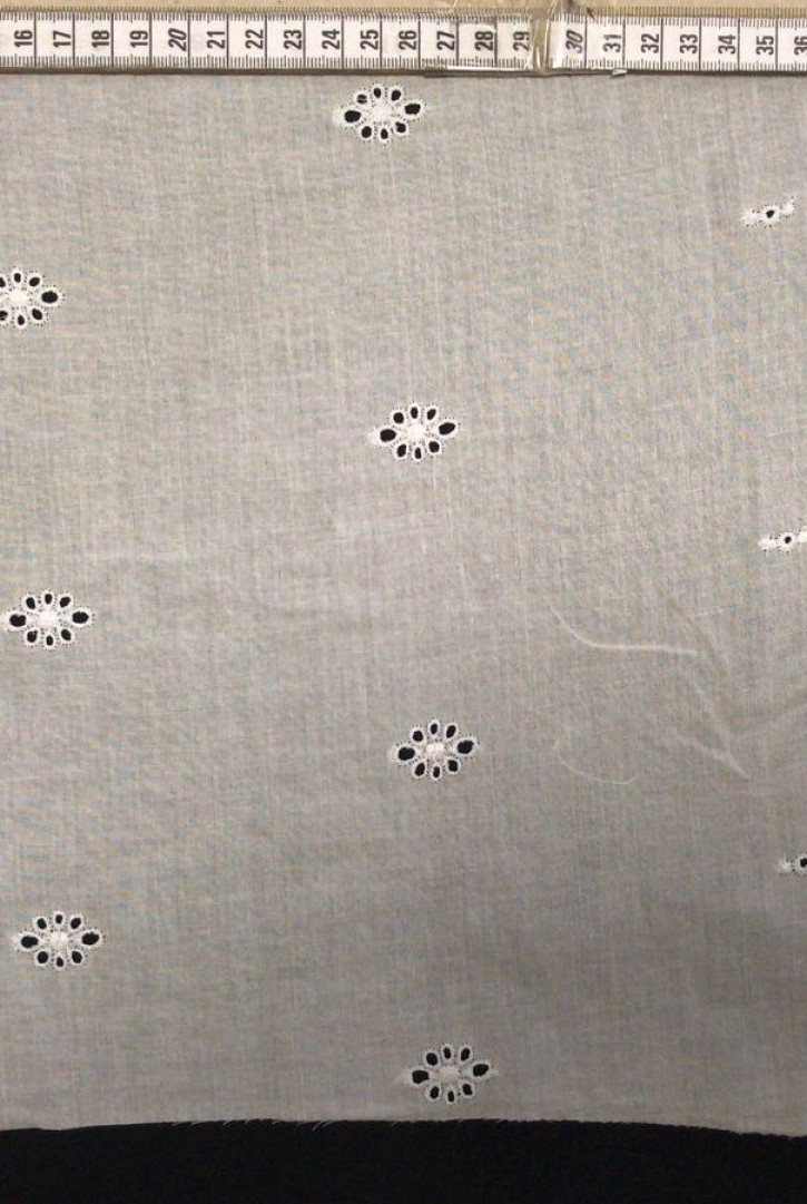 Pamuk Bohrerli Vual Brode Kumaş, Kasar İşlemli