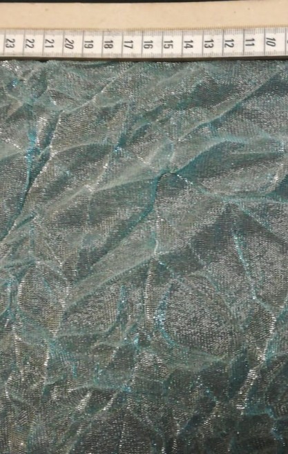 Açıkkahverengi Kraşlama Tül Kumaş, Polyester