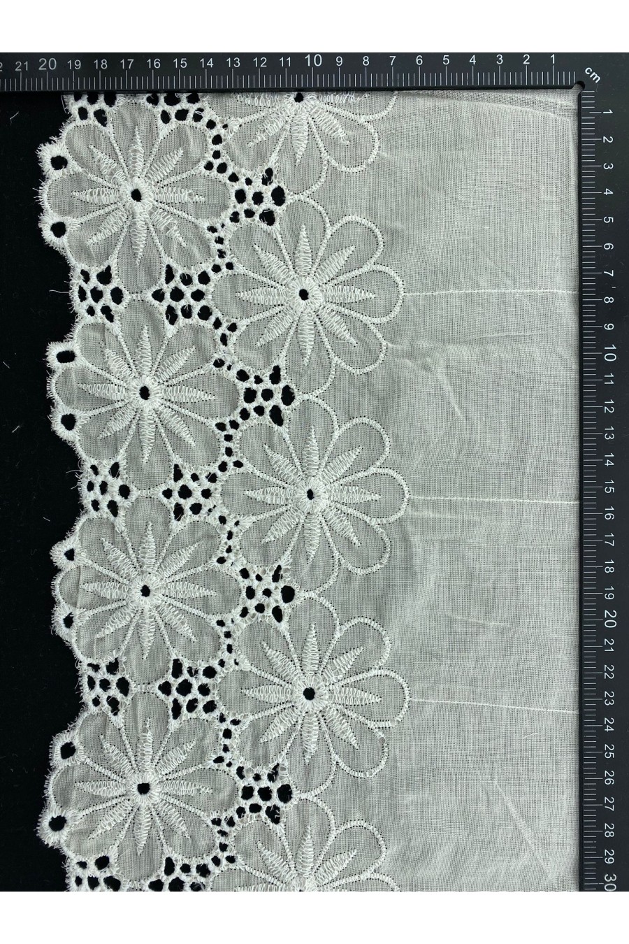 İki Çiçekli Ham Vual Brode Bant, 21 cm