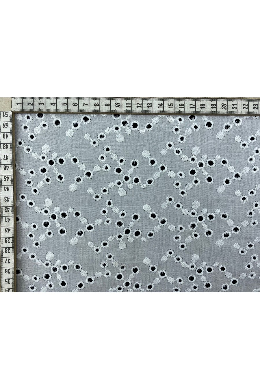 9448-METRE Brode Yerli Bant Vual Mat Polyester Kasar 48 CM