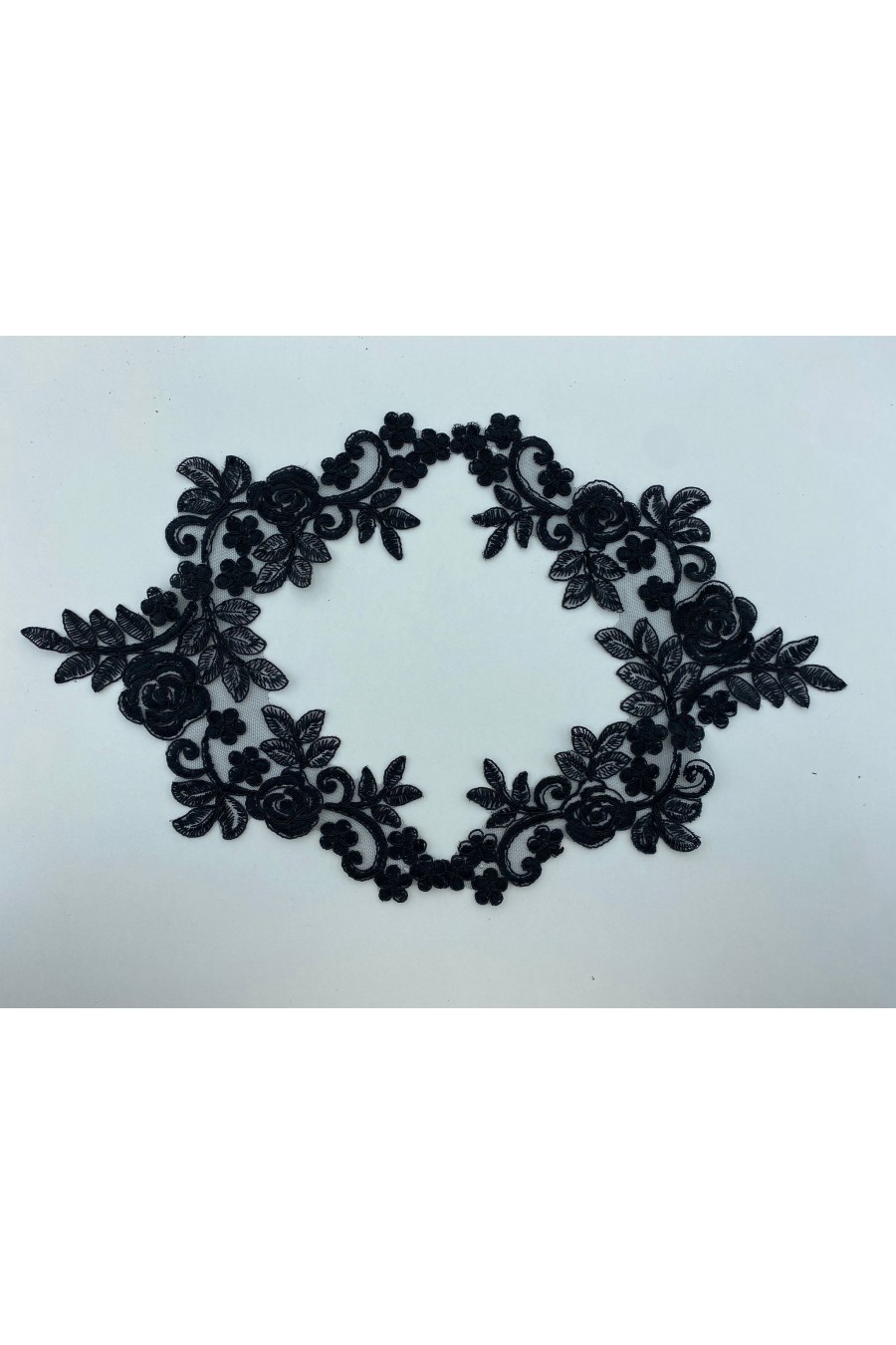 Düz Siyah Aplik, Yerli Üretim Polyester