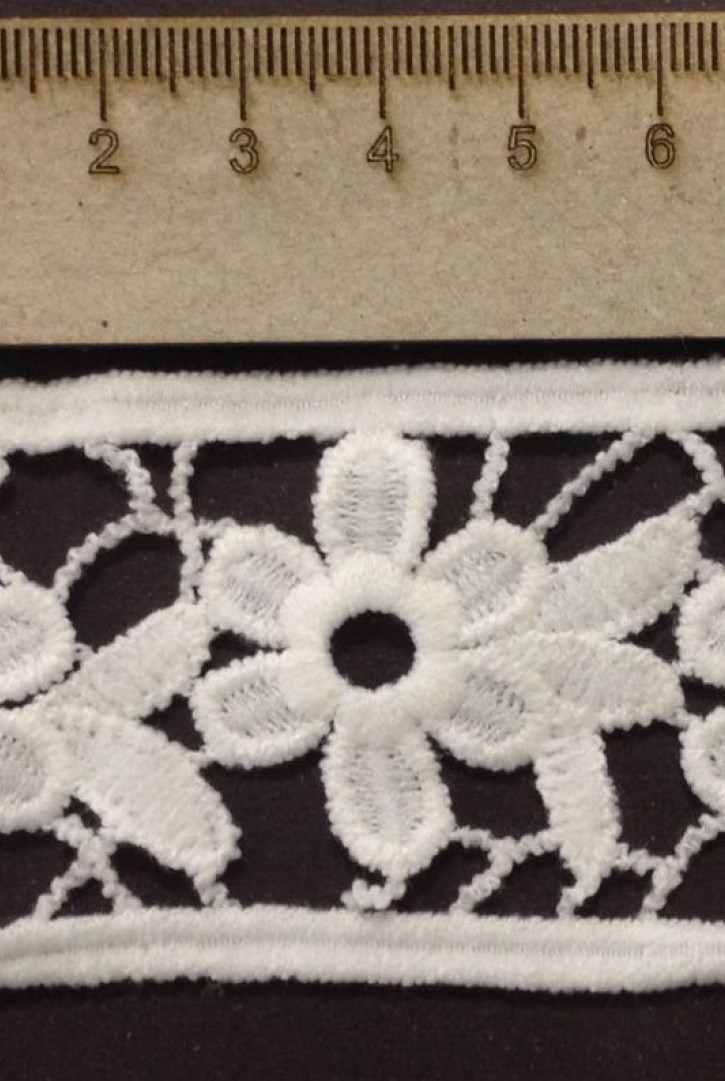 Brode Güpür Bant Mat Polyester İthal Ham