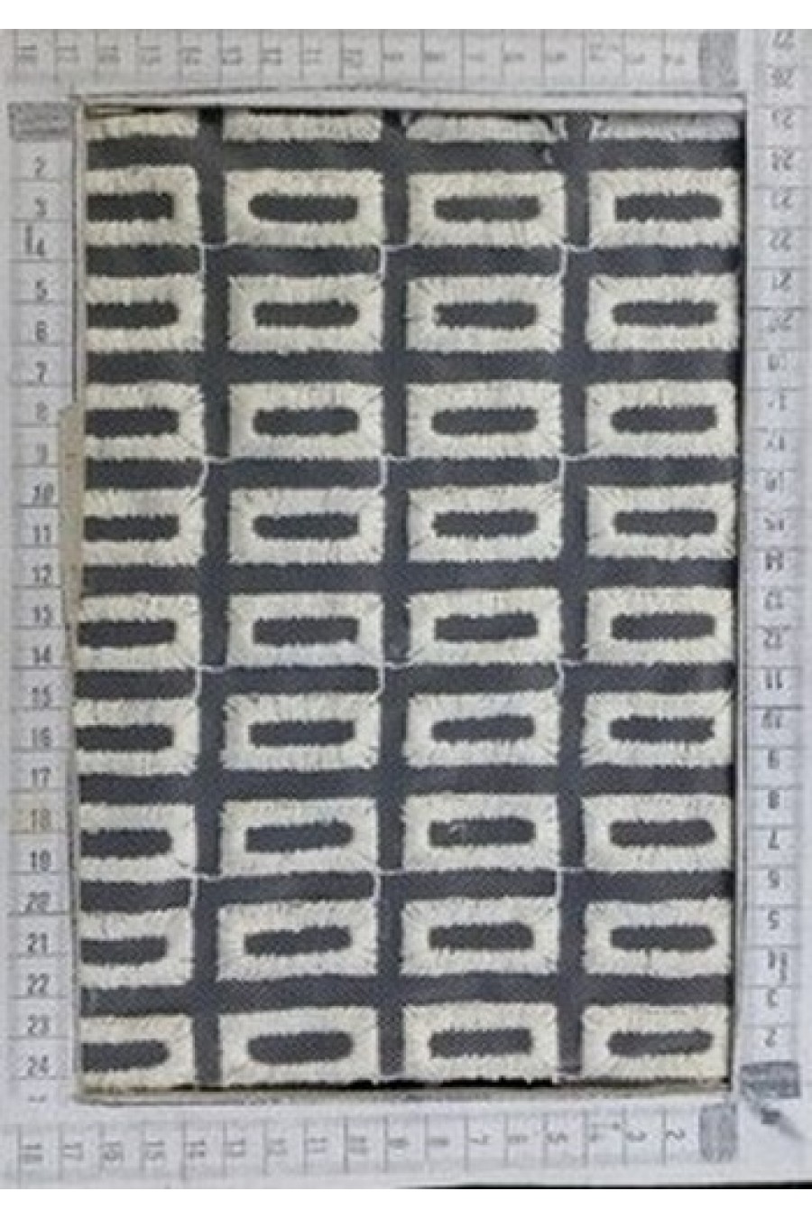 5296 BRODE/İTHAL/LEZ/PAMUK/TÜL ÜZERİ/SİYAH/135 CM