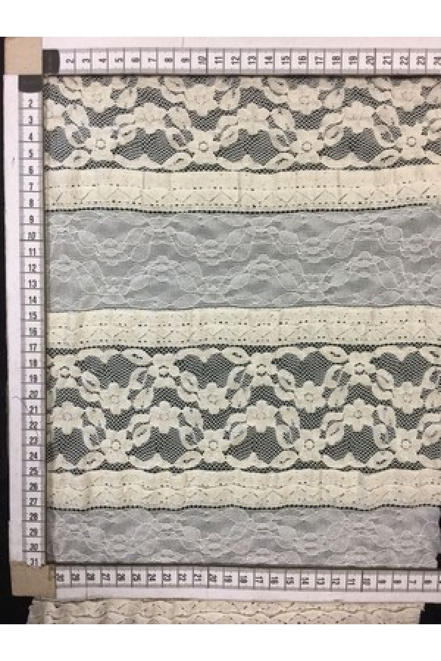 Fikseli Pamuk Naylon Dantel