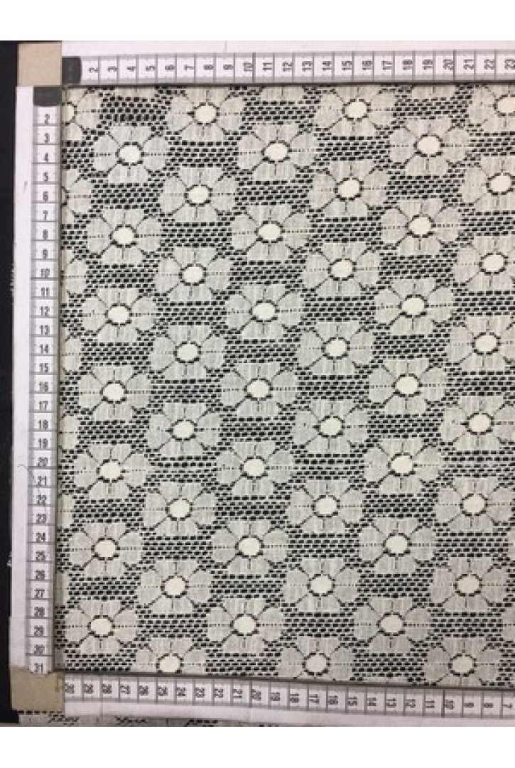 İthal Fiksli Pamuk Polyester Dantel