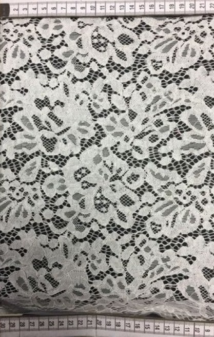 Yeşil İthal Pamuk Naylon Dantel