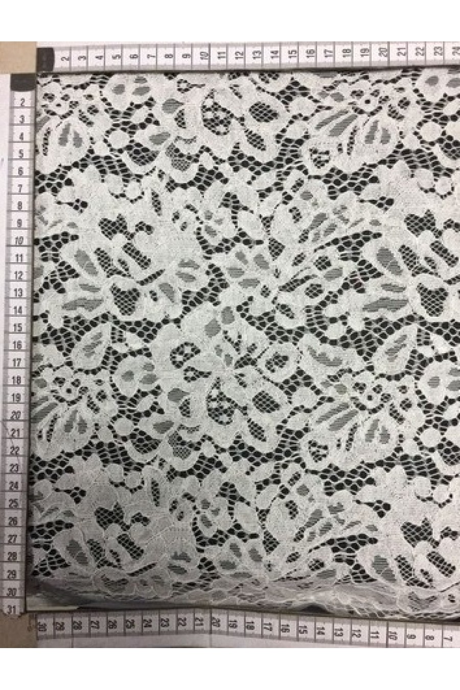 Yeşil İthal Pamuk Naylon Dantel