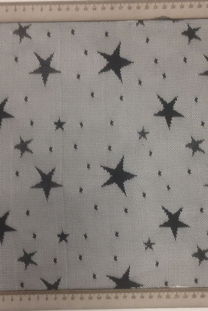 Siyah Polyester Brode Bant, Yerli