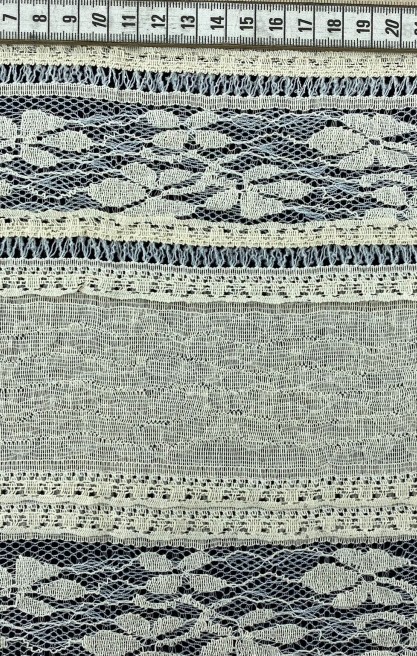 Mavi Pamuk Naylon Dantel - Özel Lez Detay (3014)