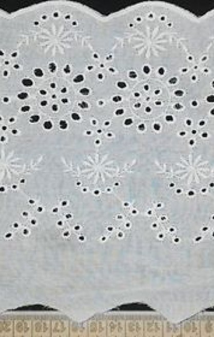 Bohrelli Pamuk Vual Brode Bant, 25 cm, Yerli