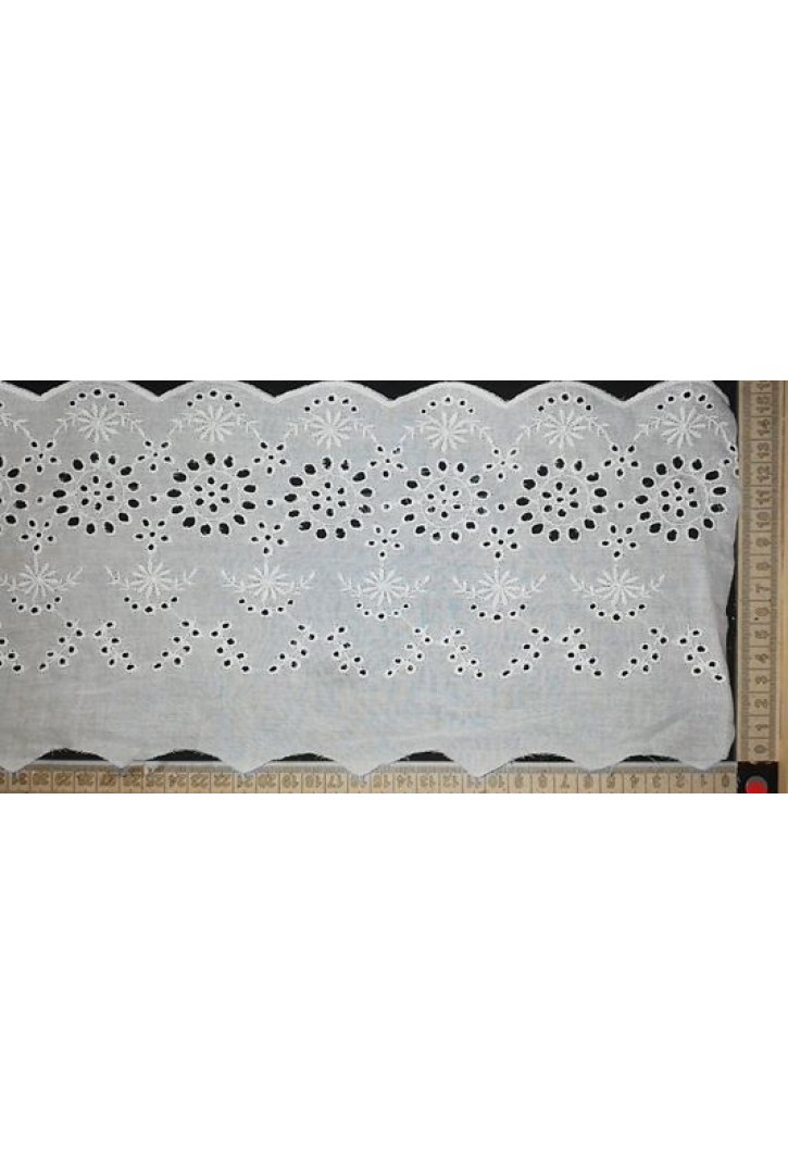 Bohrelli Pamuk Vual Brode Bant, 25 cm, Yerli