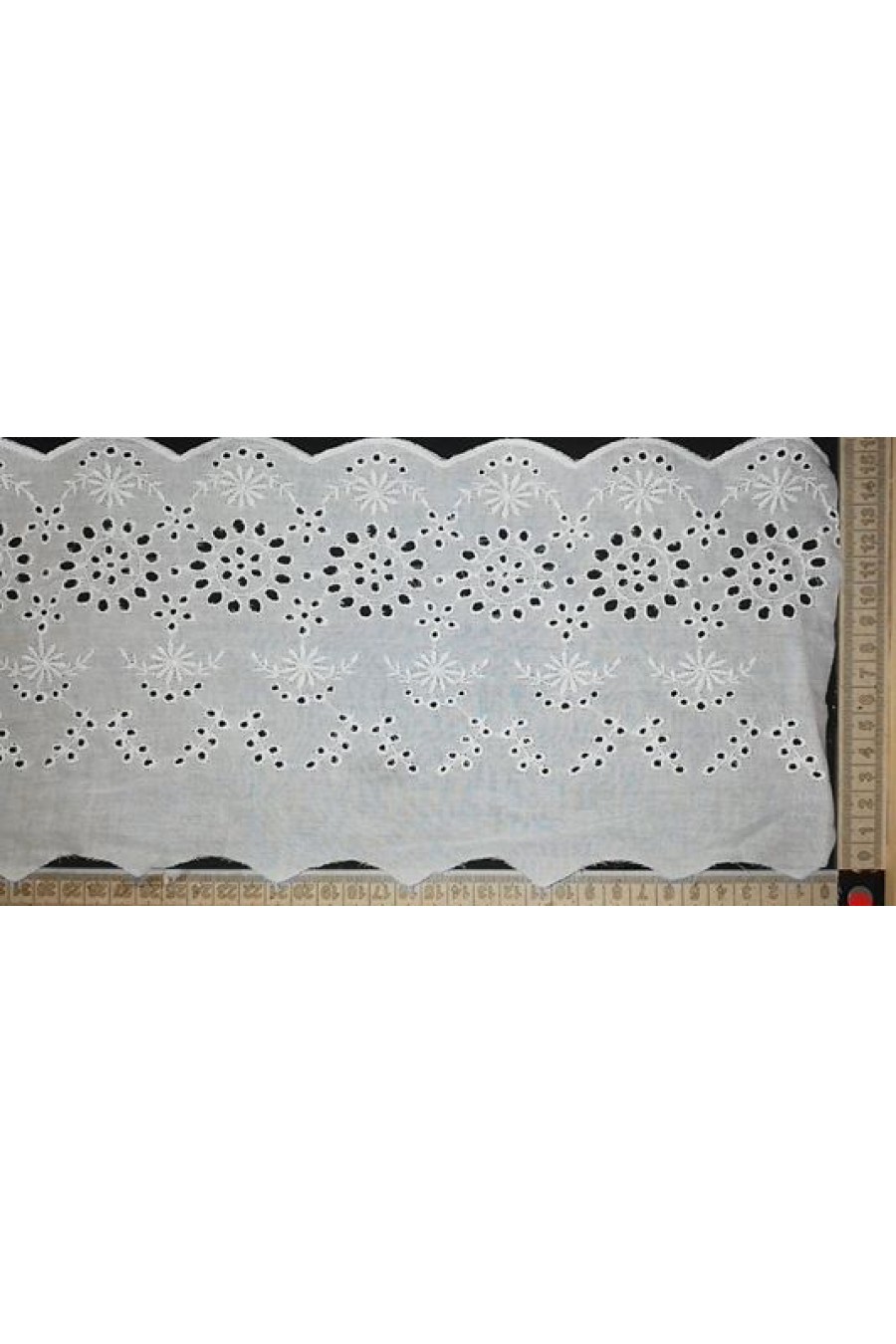 Bohrelli Pamuk Vual Brode Bant, 25 cm, Yerli