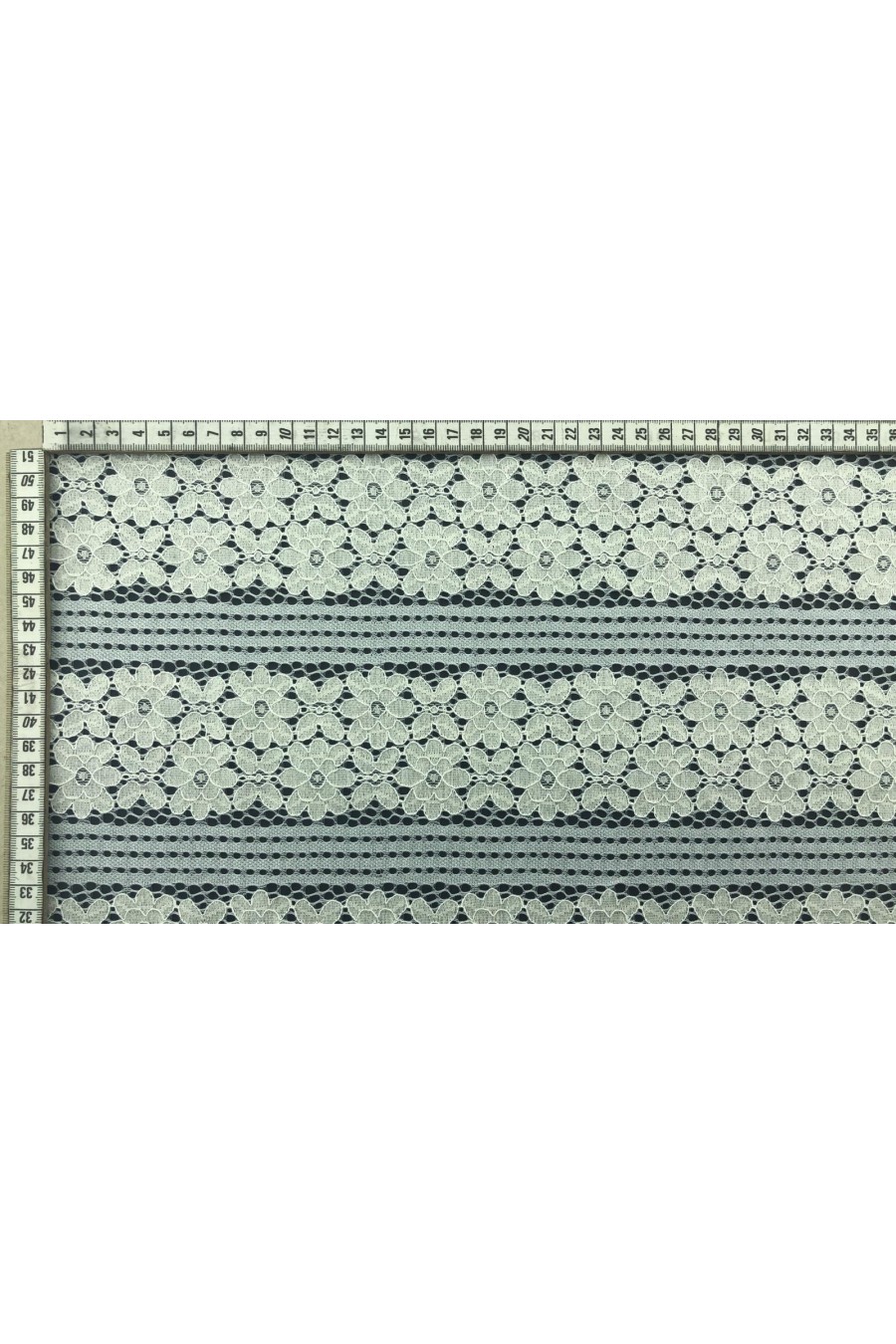 Hardal Renk İthal Pamuk Naylon Dantel