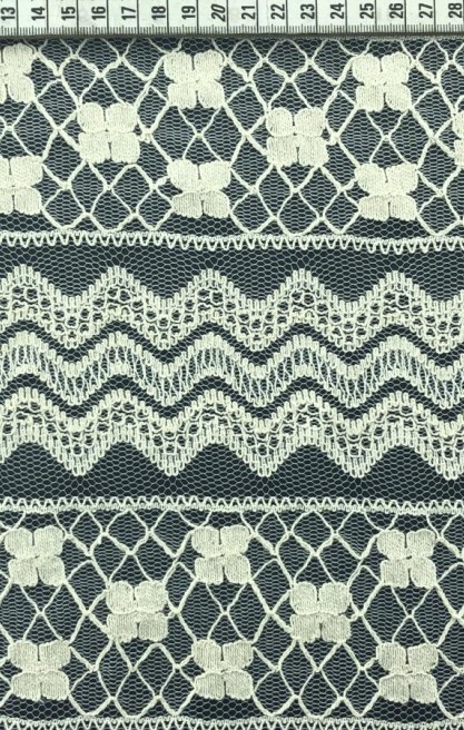 Ham Pamuk Polyester Dantel, Lez